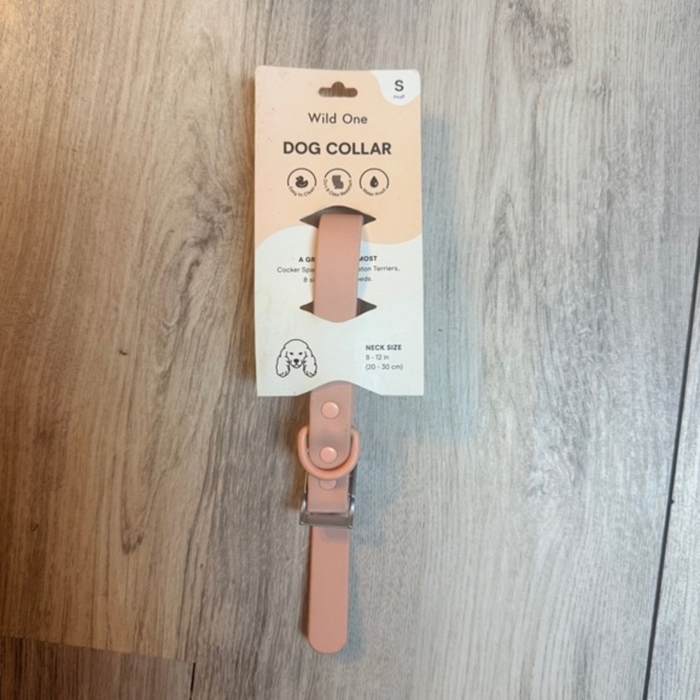 Wild One Pink Dog Collar - NEW